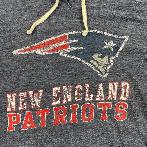 Team Apparel New England Patriots Pullover Hoodie Sweatshirt Women's XL - Picture 2 of 6